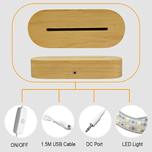 3D Night light for Husband